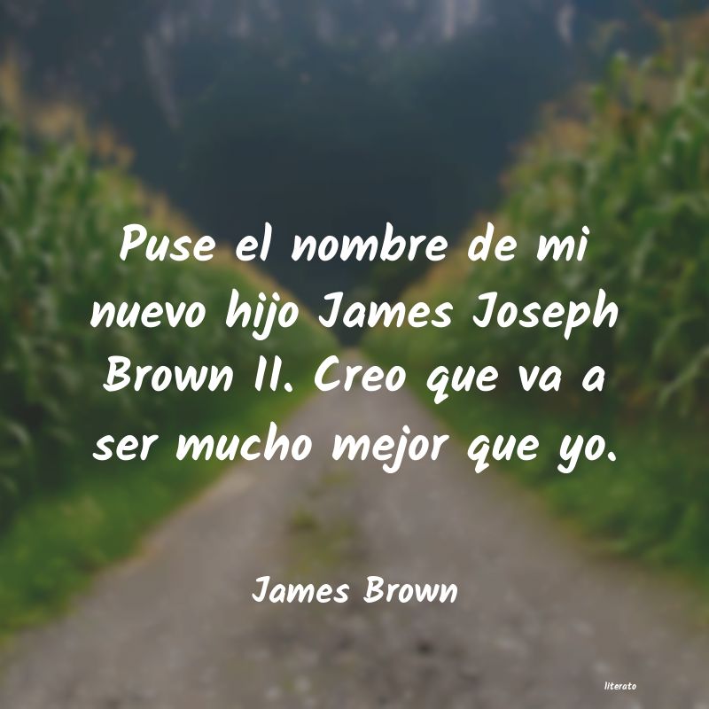 Frases de James Brown