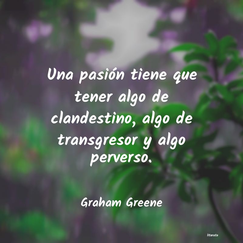 frases de Graham Greene