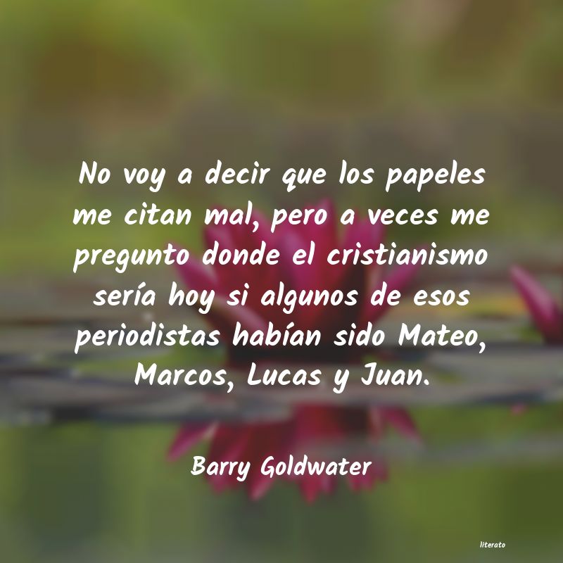 frases de Barry Goldwater