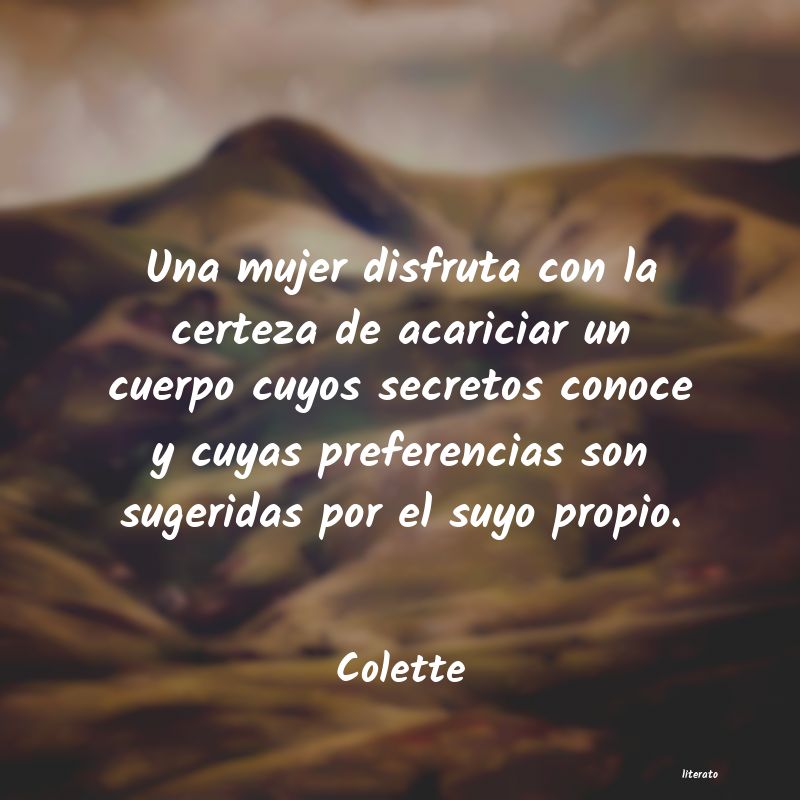 frases de Colette