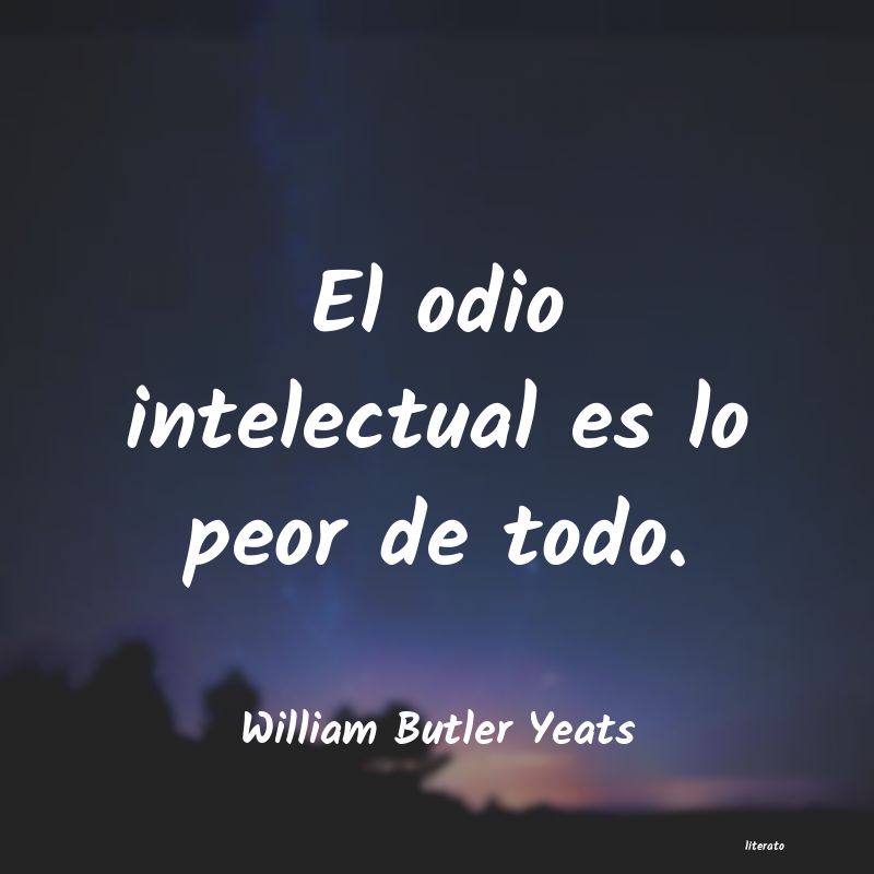frases de William Butler Yeats