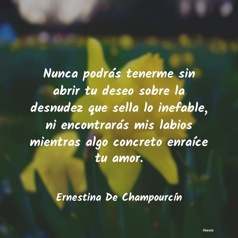 Frases de Ernestina De Champourcín