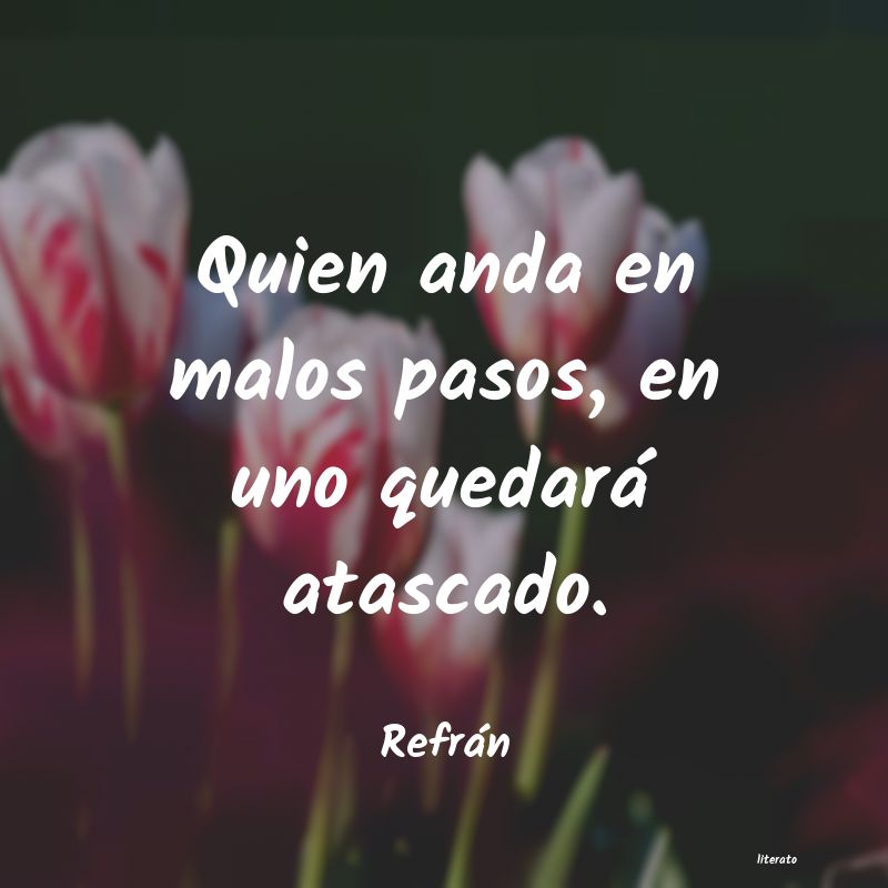 frases de Refrán