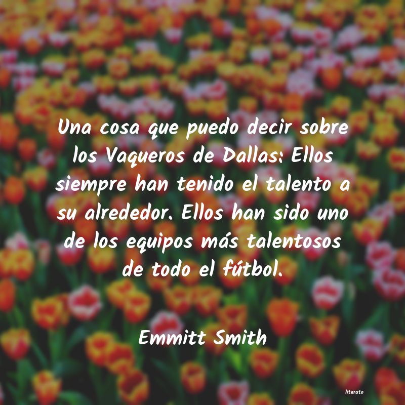 frases de Emmitt Smith