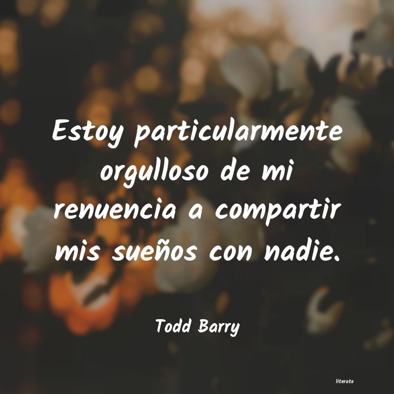 frases de Todd Barry