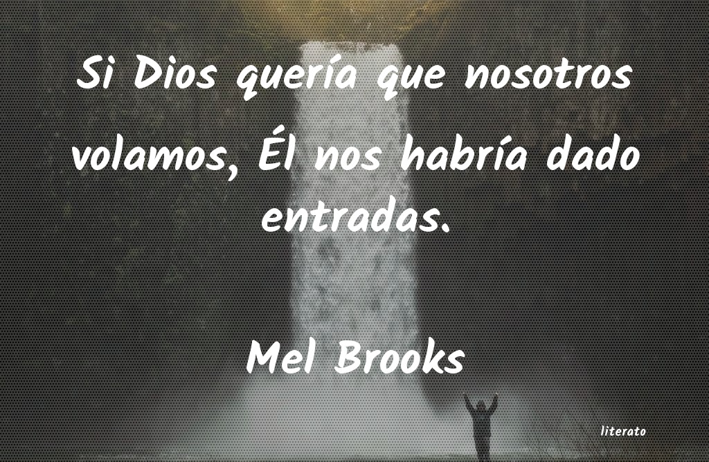frases de Mel Brooks