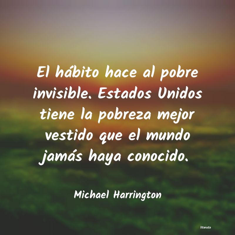 frases de Michael Harrington
