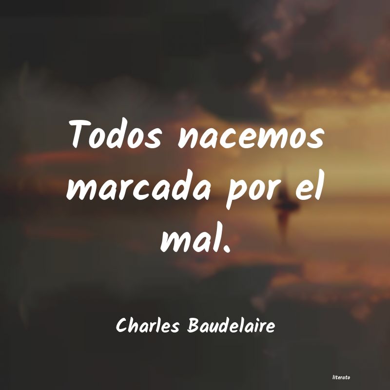 frases de Charles Baudelaire