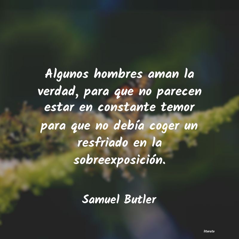 frases de Samuel Butler