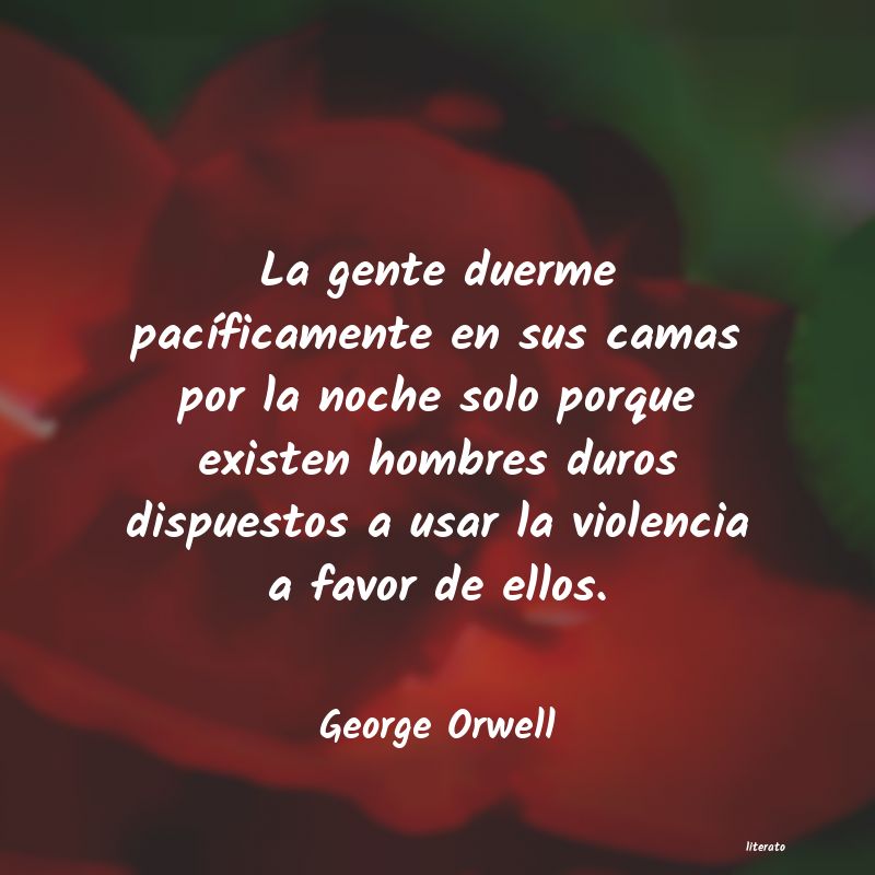 frases de George Orwell
