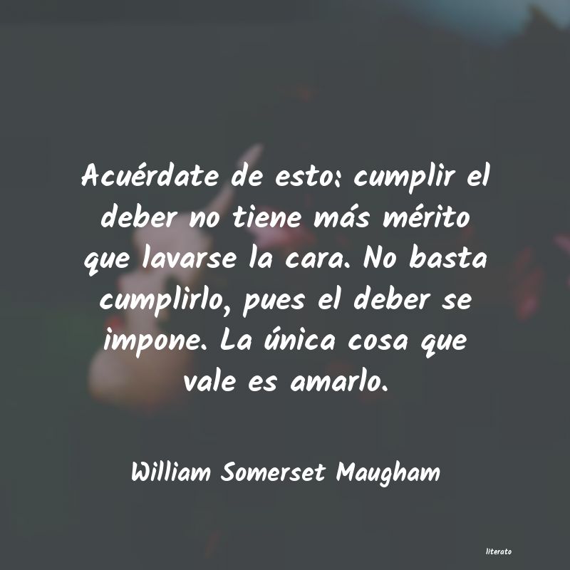 frases de William Somerset Maugham