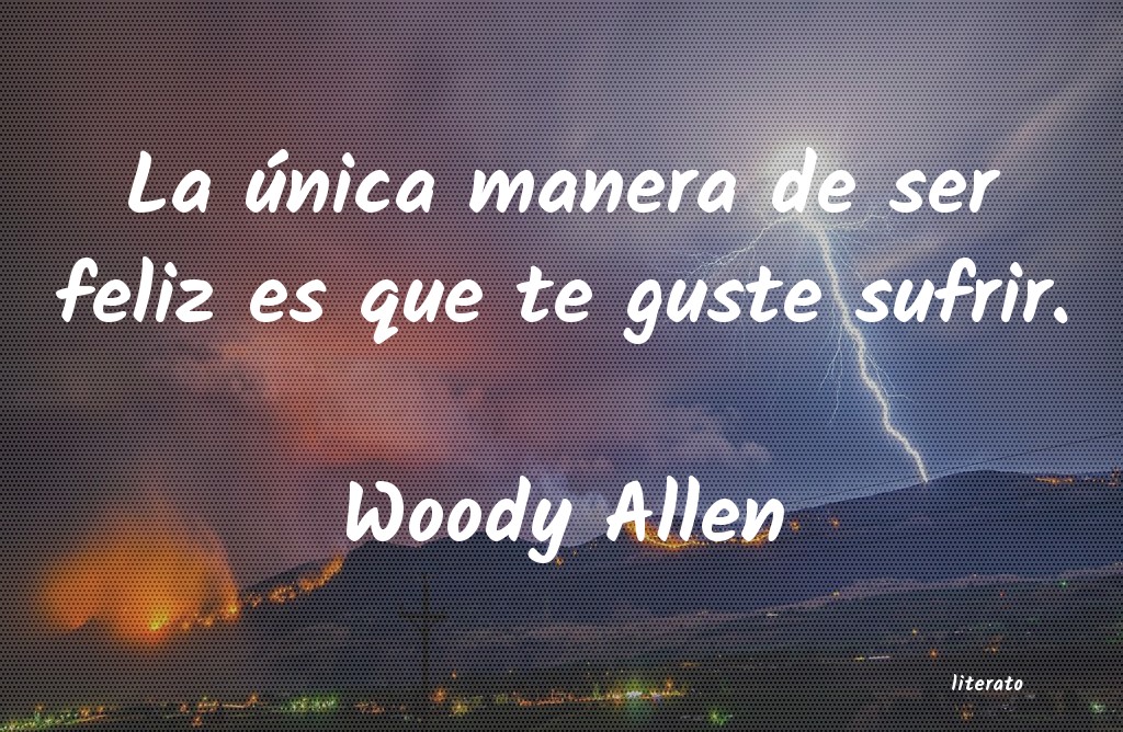 frases de Woody Allen