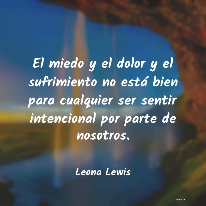frases de Leona Lewis