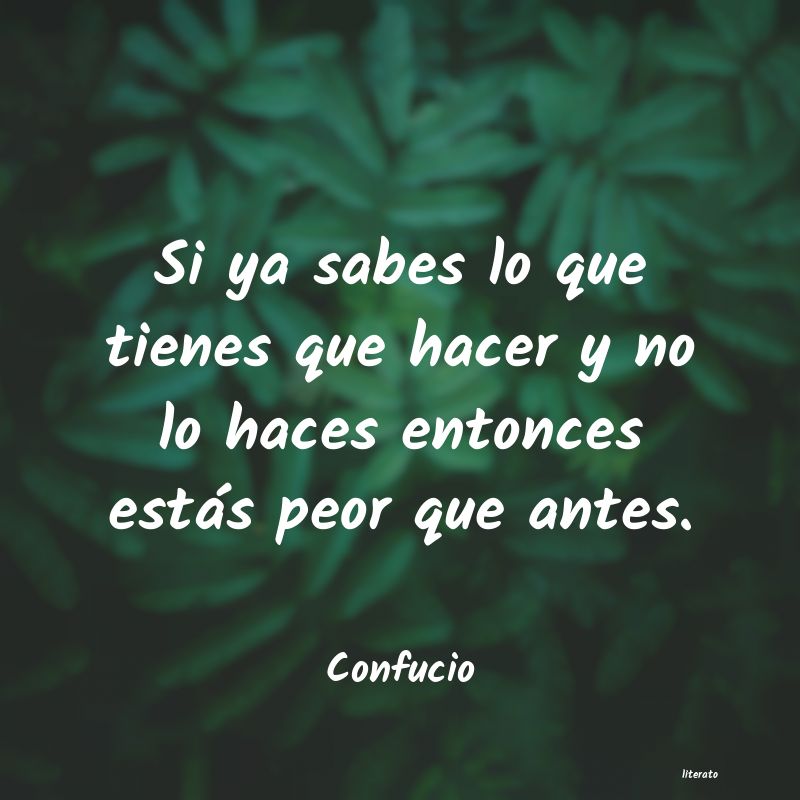frases de Confucio