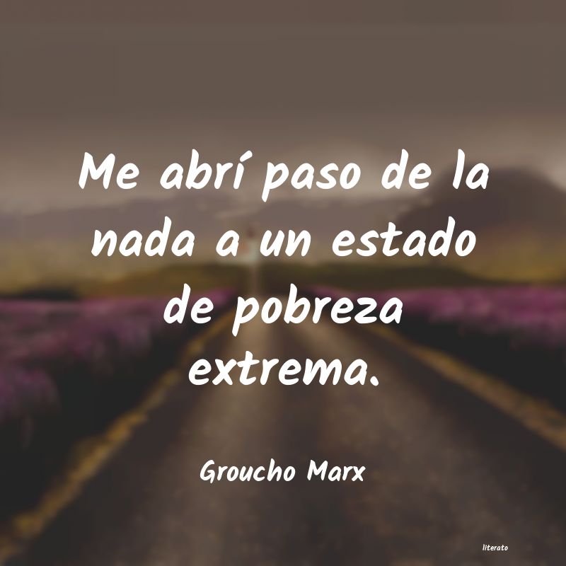 frases de Groucho Marx
