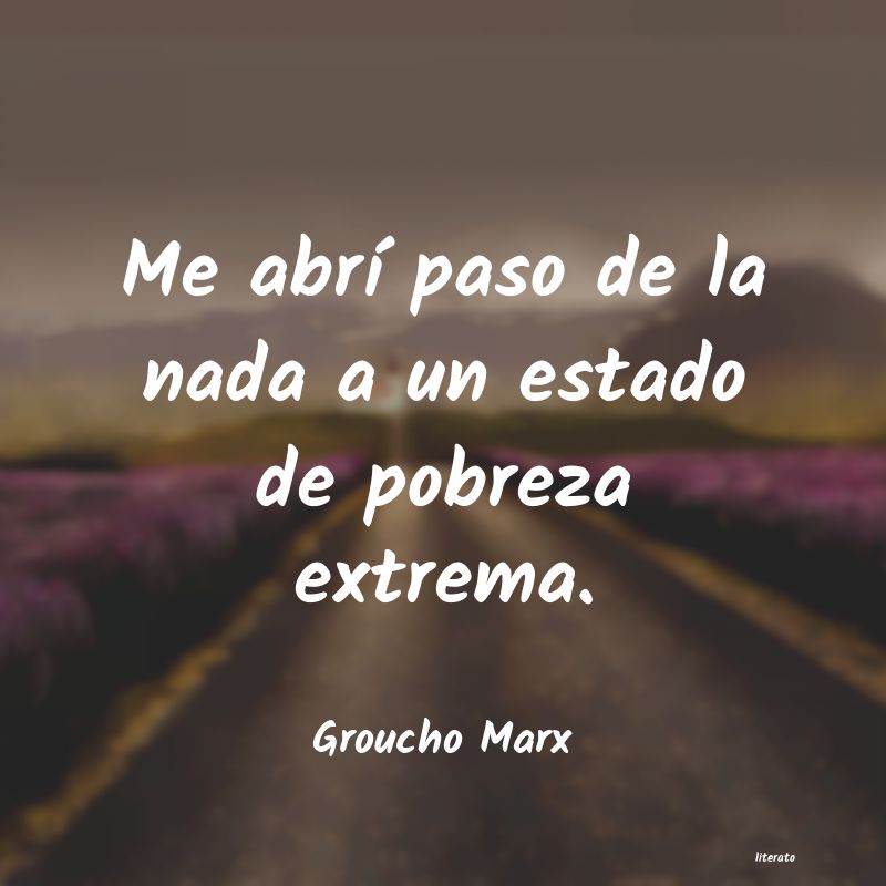 Frases de Groucho Marx