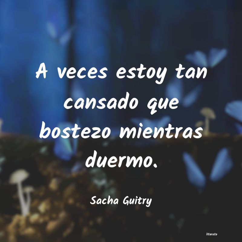 frases de Sacha Guitry
