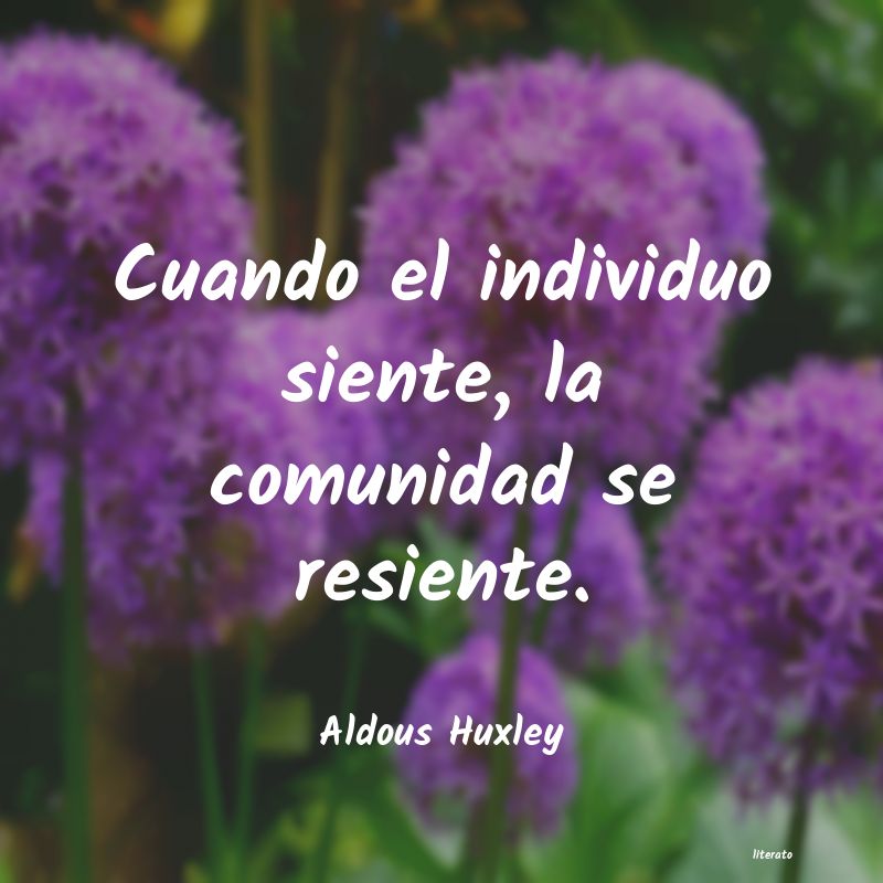 frases de Aldous Huxley