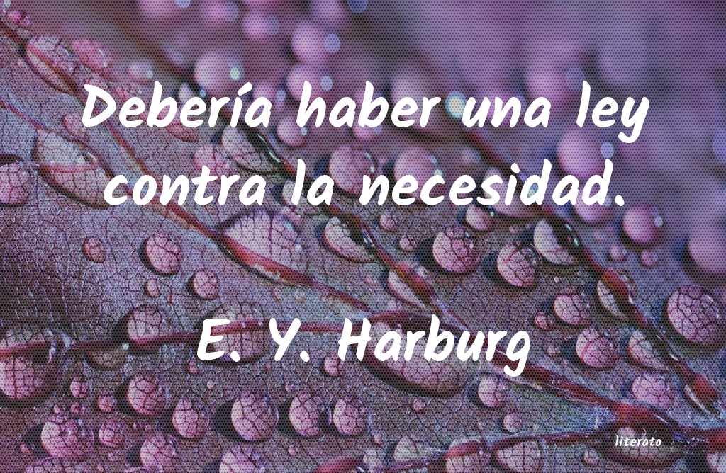 Frases de E. Y. Harburg