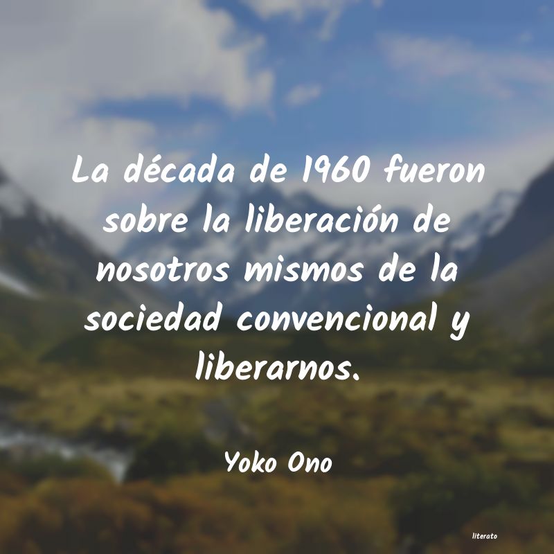frases de Yoko Ono