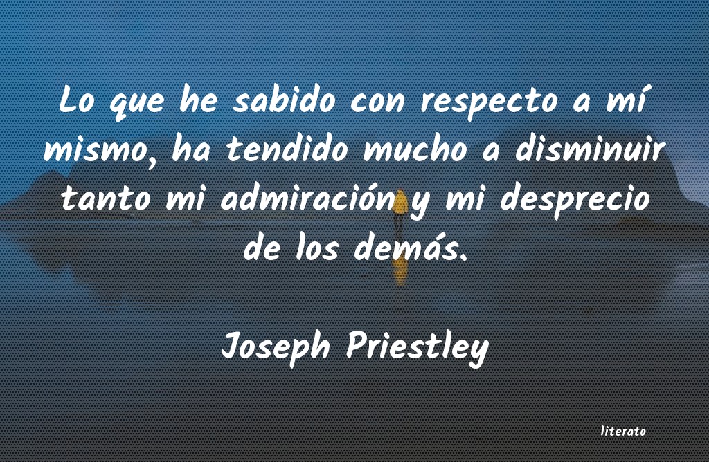 Frases de Joseph Priestley