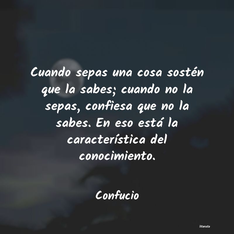 Frases de Confucio