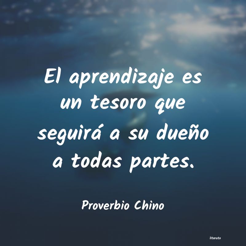 frases de Proverbio Chino