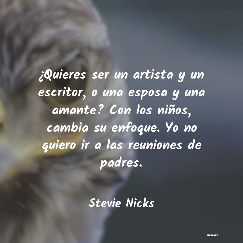 Frases de Stevie Nicks
