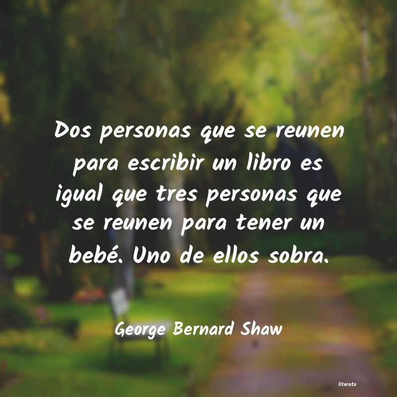 frases de George Bernard Shaw