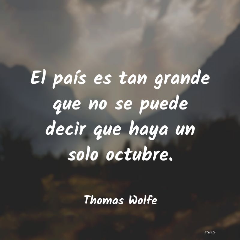 Frases de Thomas Wolfe