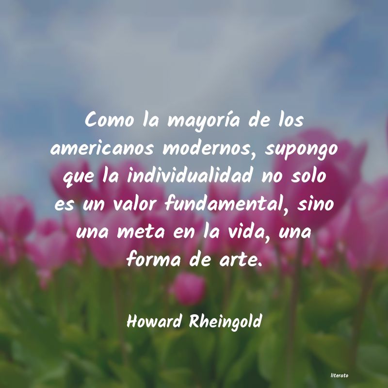 Frases de Howard Rheingold