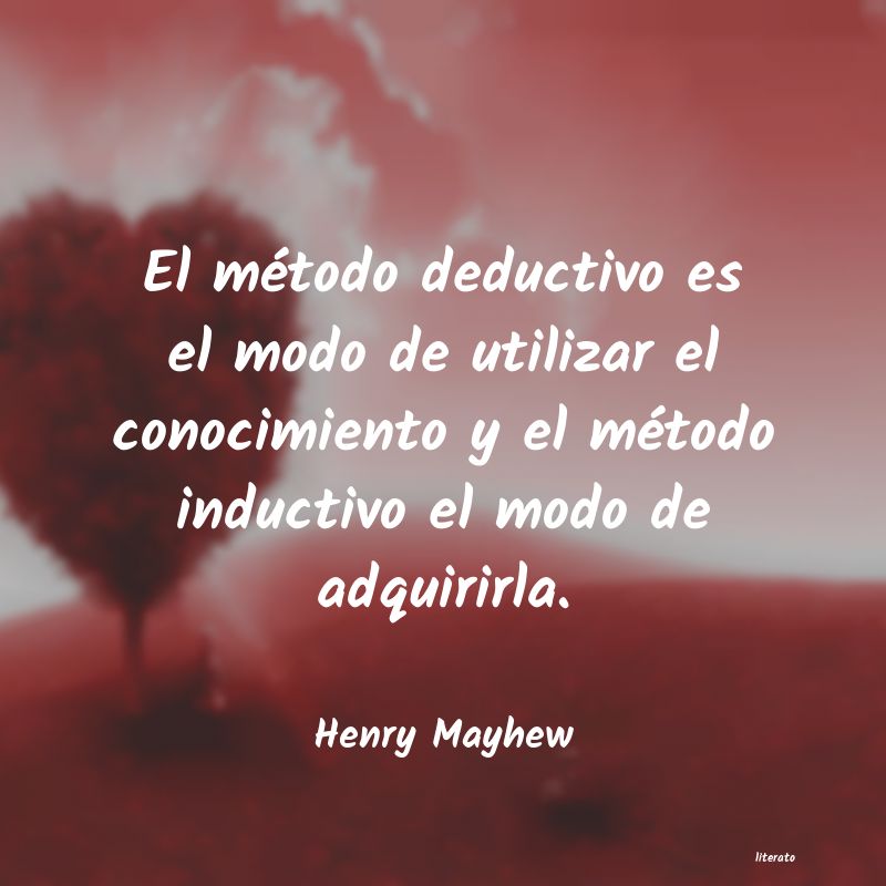 frases de Henry Mayhew