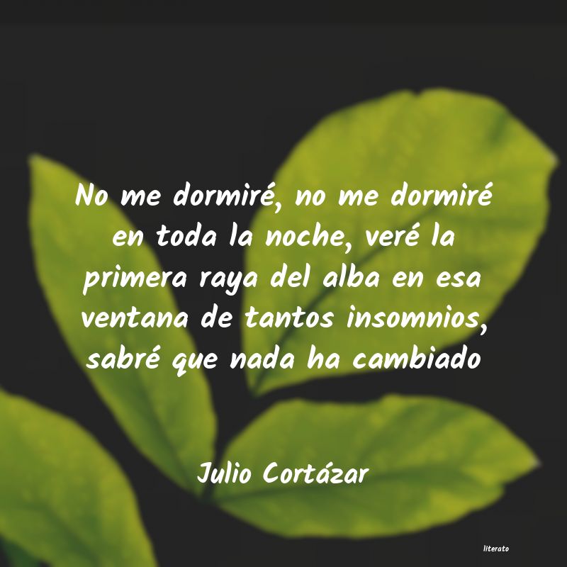 frases de Julio Cortázar