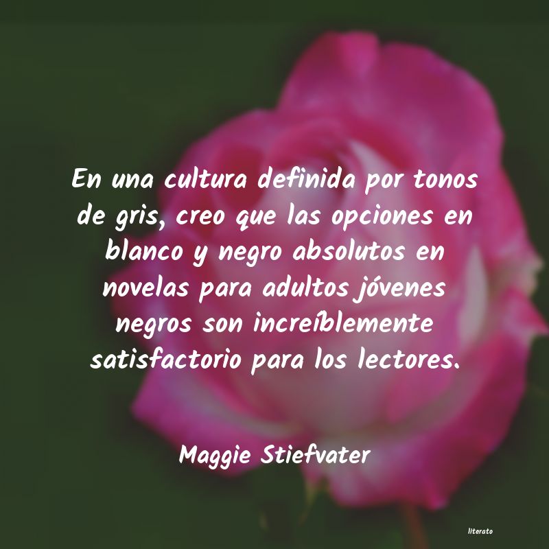 Frases de Maggie Stiefvater