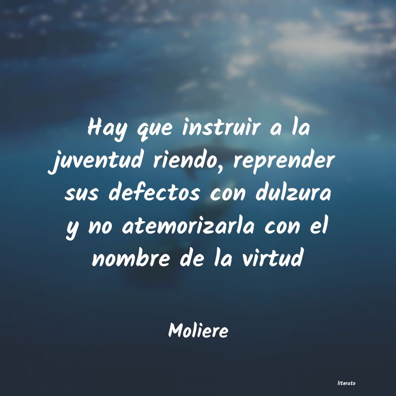 Frases de Moliere