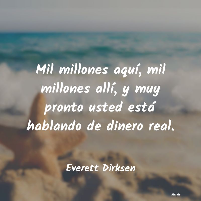 Frases de Everett Dirksen