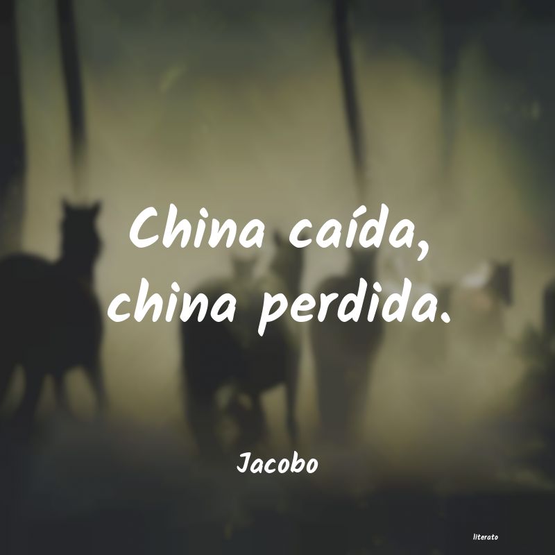 frases de Jacobo