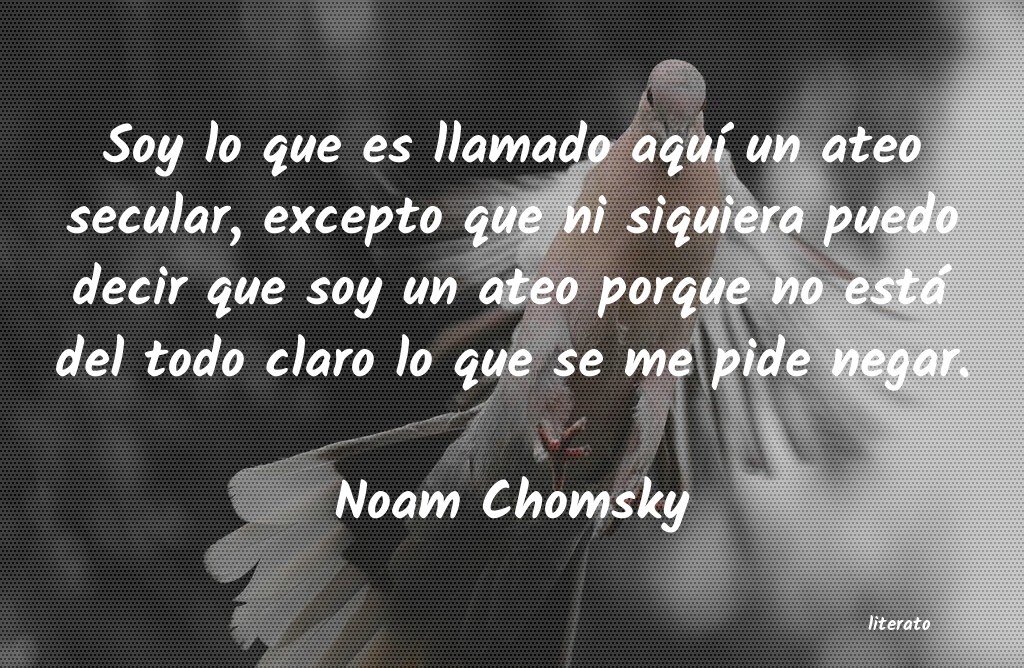 Frases de Noam Chomsky