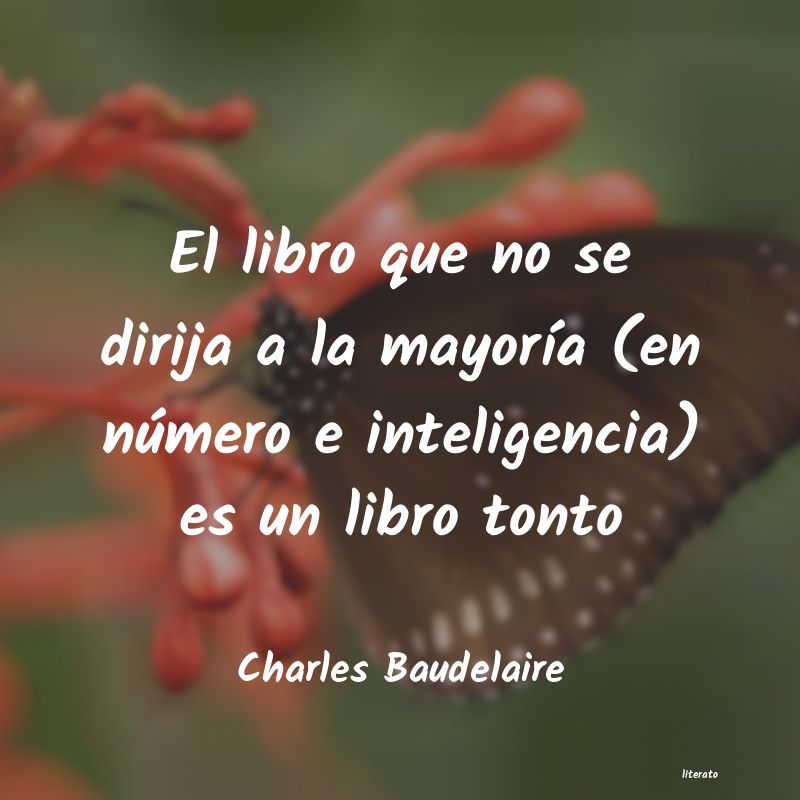 Frases de Charles Baudelaire