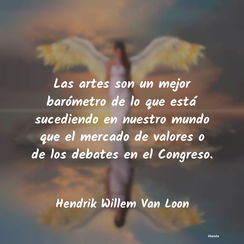 frases de Hendrik Willem Van Loon