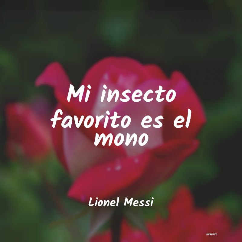 Frases de Lionel Messi