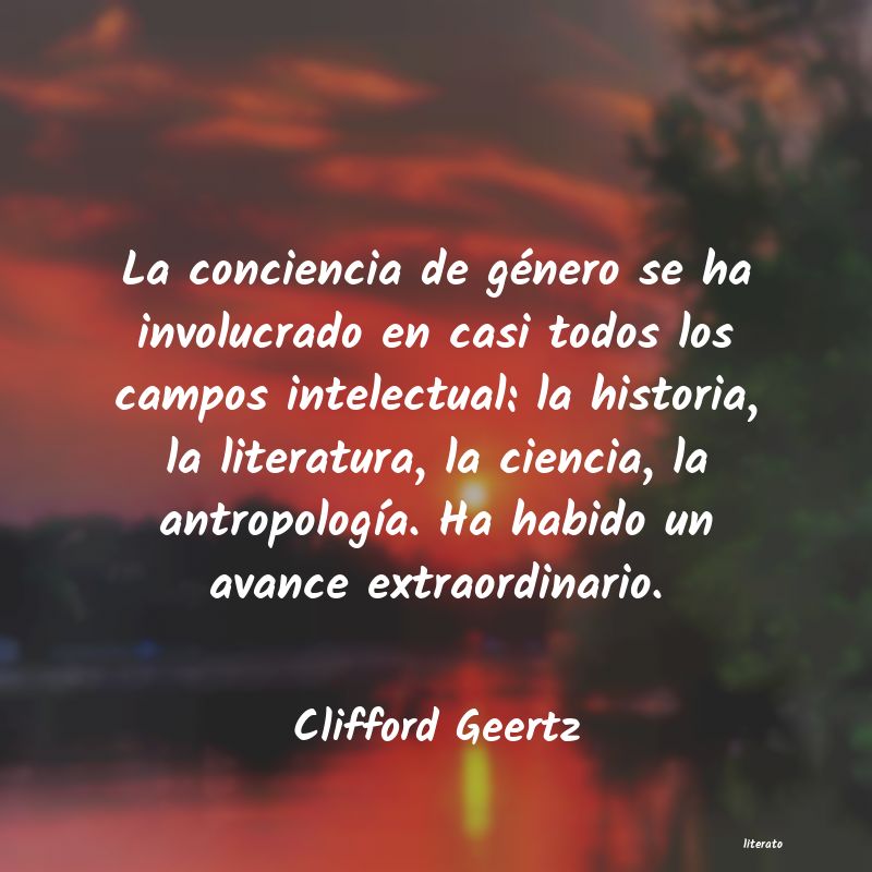 frases de Clifford Geertz