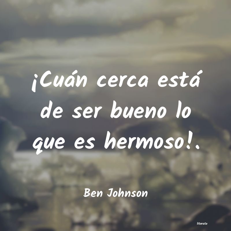 frases de Ben Johnson