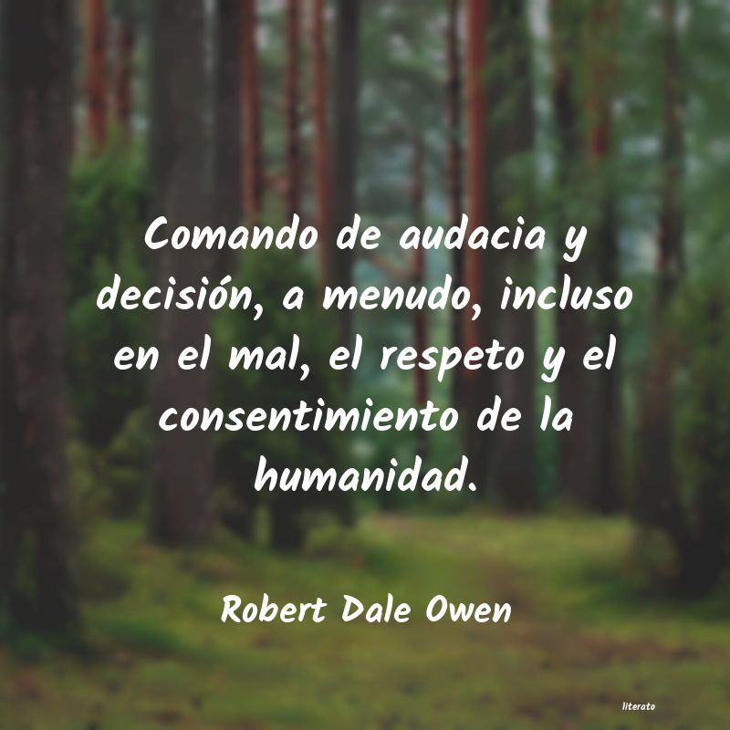 Frases de Robert Dale Owen