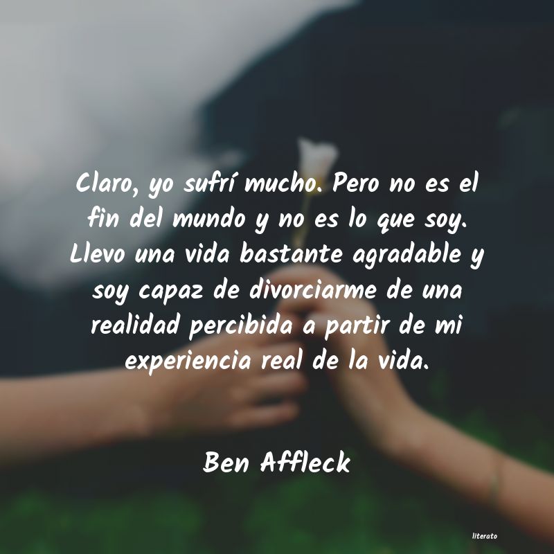 frases de Ben Affleck