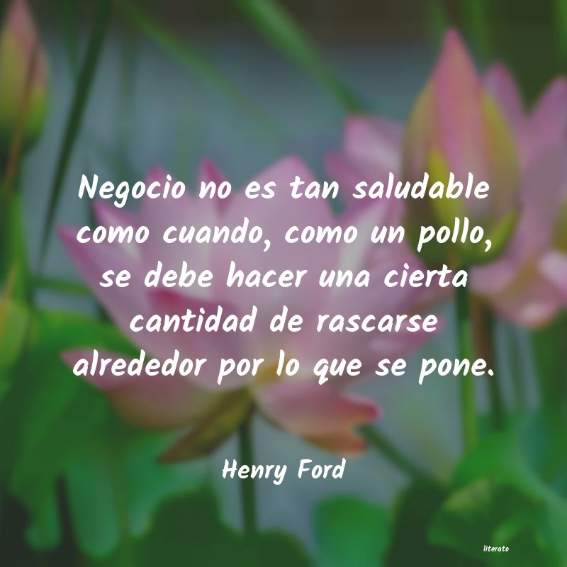 Frases de Henry Ford