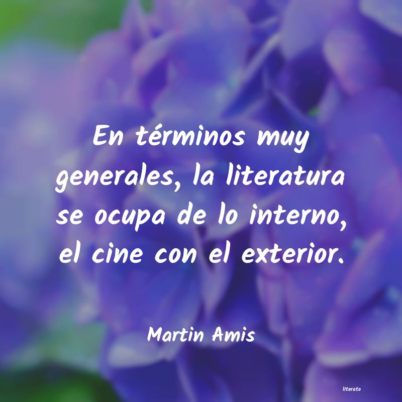 frases de Martin Amis