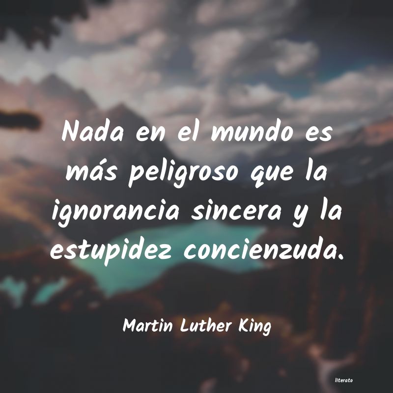 Frases de Martin Luther King