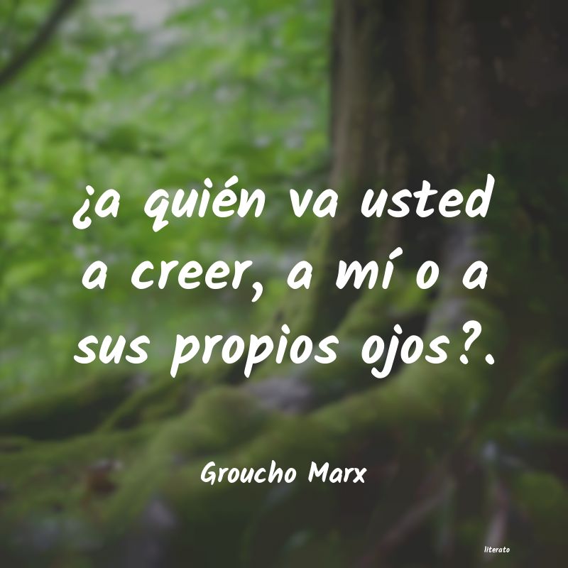 Frases de Groucho Marx