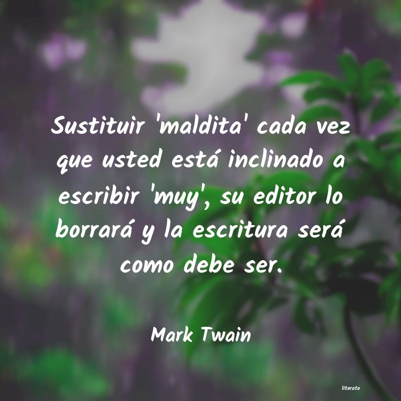 Frases de Mark Twain